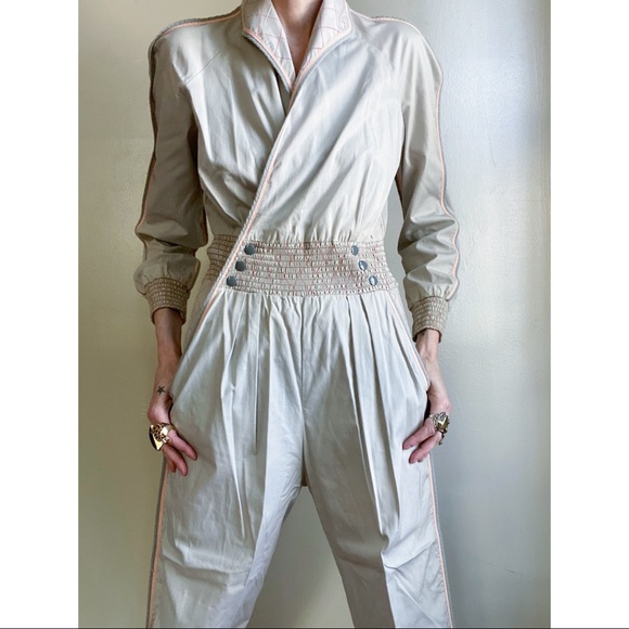 Vintage Pants - Vintage jeanne Marc jumpsuit